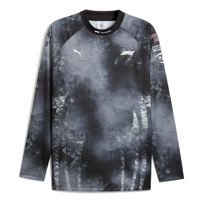PUMA Formula 1 Long Sleeve Motorsports T-Shirt 'PUMA Black'
