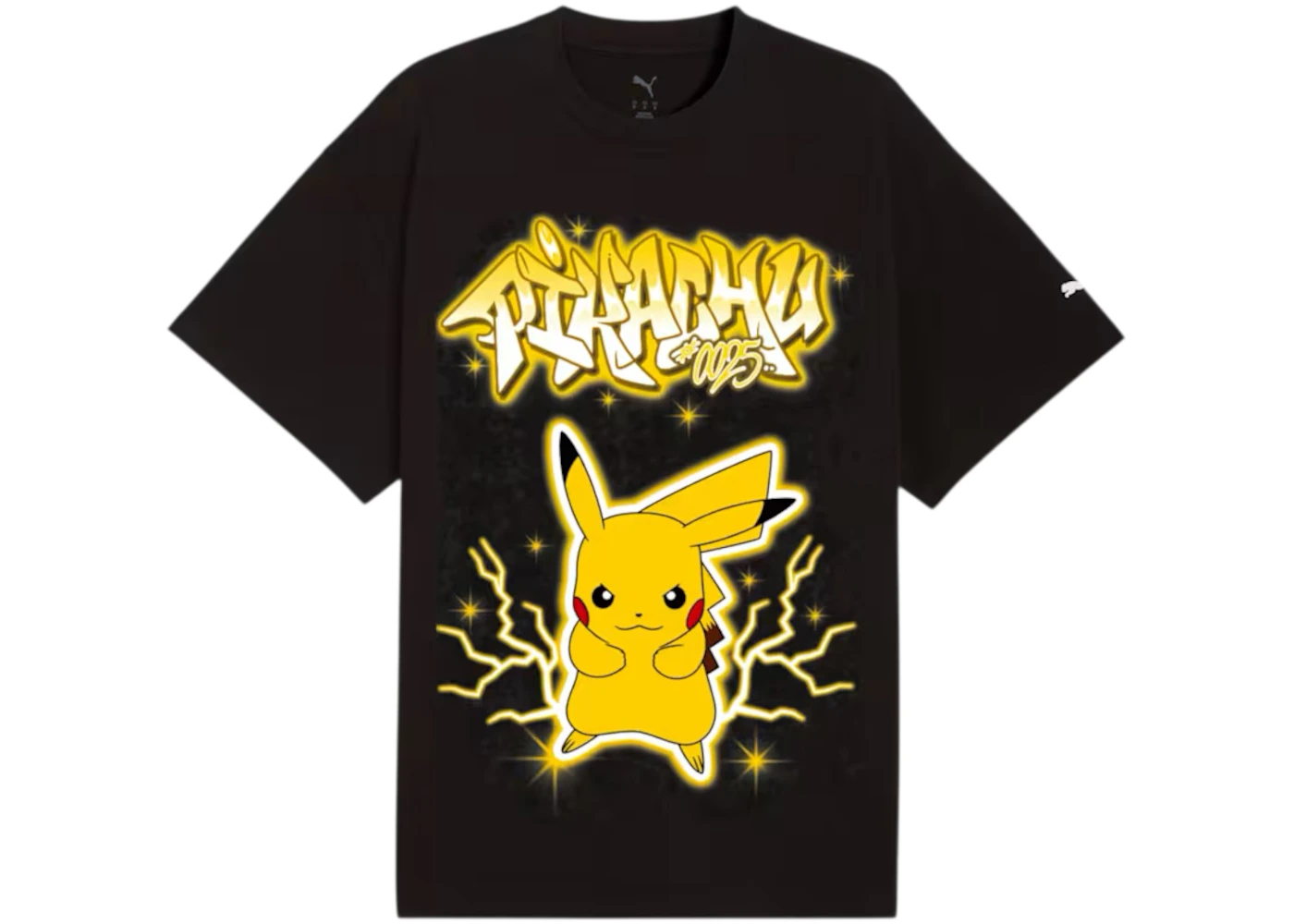 Puma x Pokemon Oversized Tee Puma Black