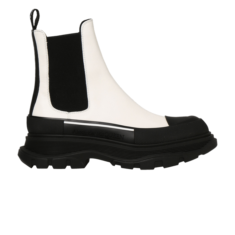 Alexander McQueen Wmns Tread Slick Boot 'White Black'