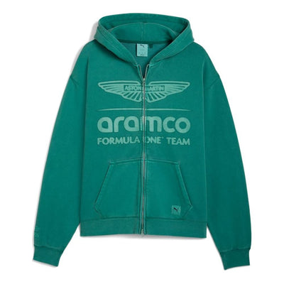 PUMA x ASTON MARTIN ARAMCO F1® TEAM Full-Zip Hoodie 'Green Lux'