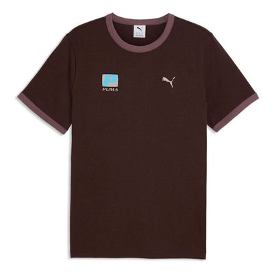 PUMA FUTURE.PUMA.ARCHIVE Boxy Flame T-Shirt 'Chocolate Fondue'