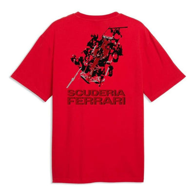 PUMA x Scuderia Ferrari Graphic T-Shirt 'Rosso Corsa'
