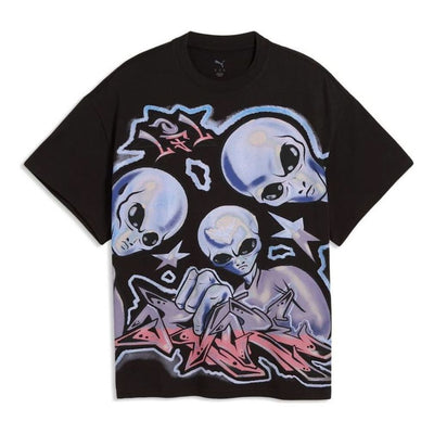 PUMA x Melo Asteriks Oversized T-Shirt 'Black'