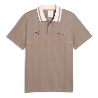 PUMA x McLAREN RACING Jacquard Polo 'Mouse Gray'