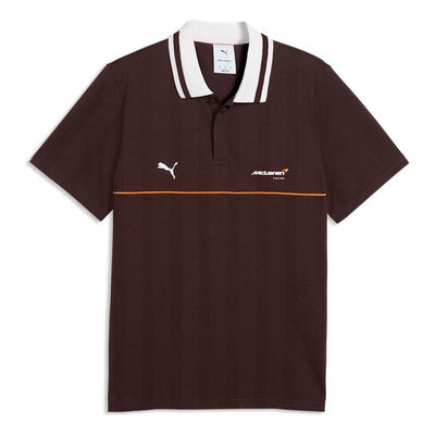PUMA x McLAREN RACING Jacquard Polo 'Chocolate Fondue'