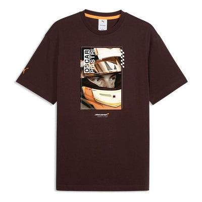 PUMA x McLAREN MASTERCARD F1 TEAM Piastri Driver T-Shirt 'Chocolate Fondue'