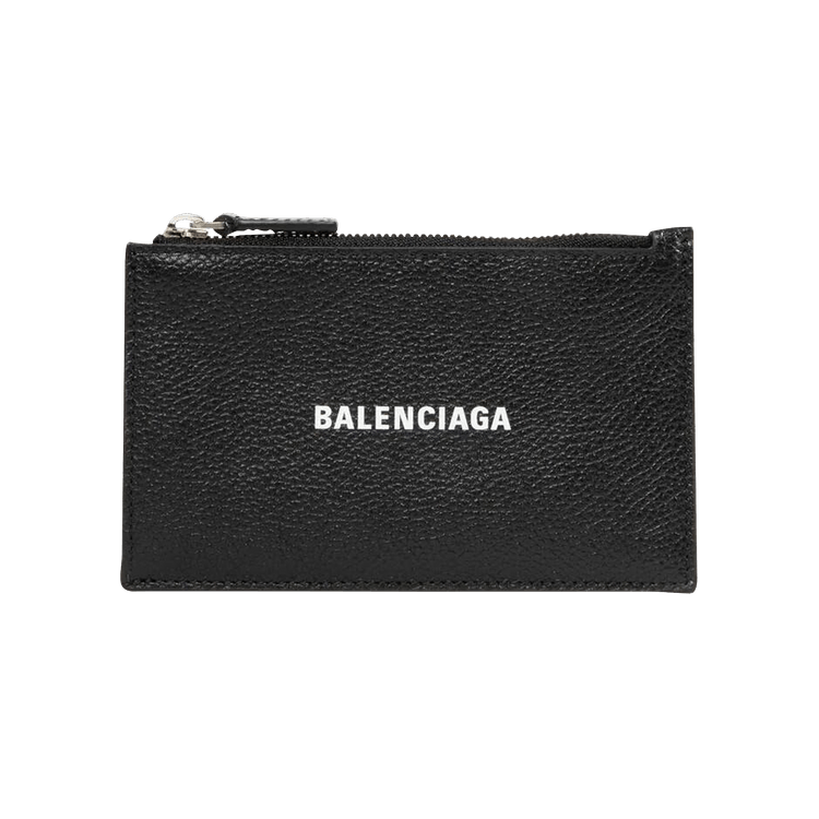 Balenciaga Cash Long Coin And Card Holder 'Black/Light White'