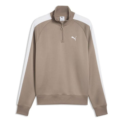 PUMA T7 Quarter-Zip Track Jacket 'Mouse Gray'