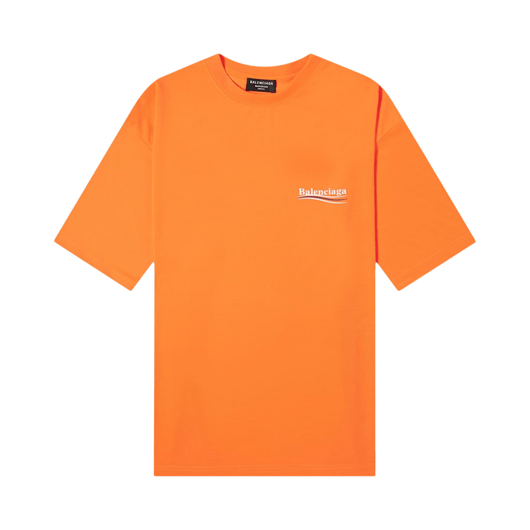 Balenciaga Large Fit T-Shirt 'Fluo Orange'