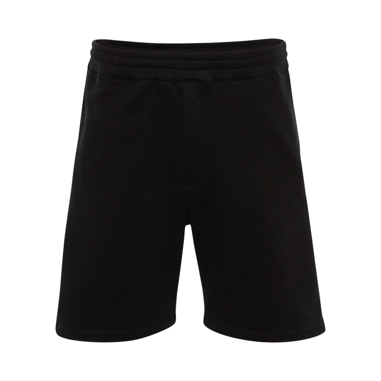 Alexander McQueen Selvedge Logo Tape Detail Shorts 'Black'