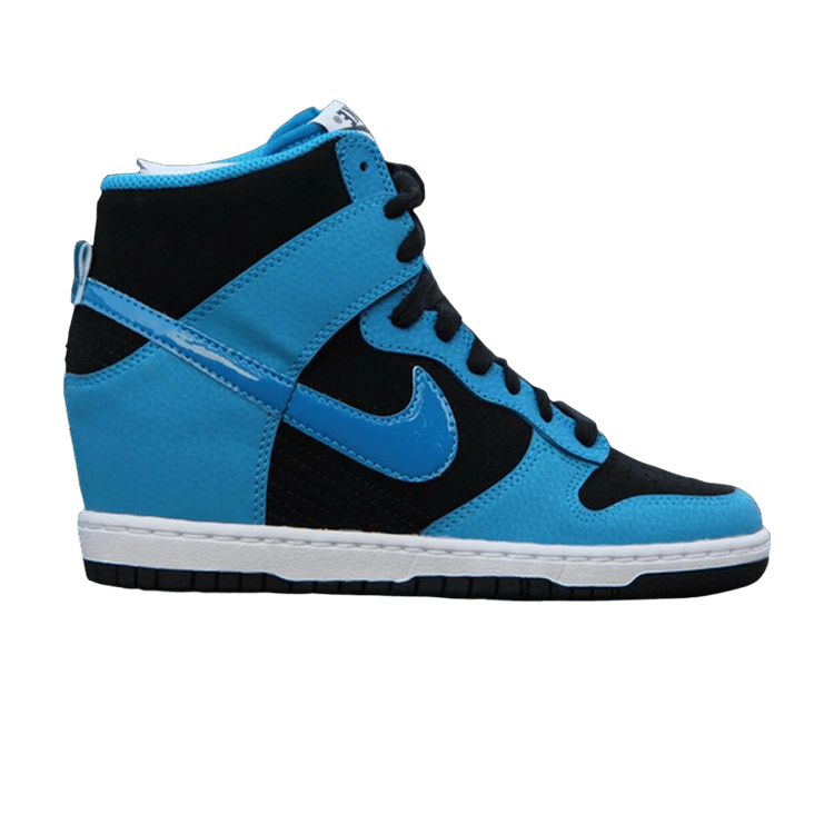Nike Wmns Dunk Sky High Essential 'Black Blue Lacquer'