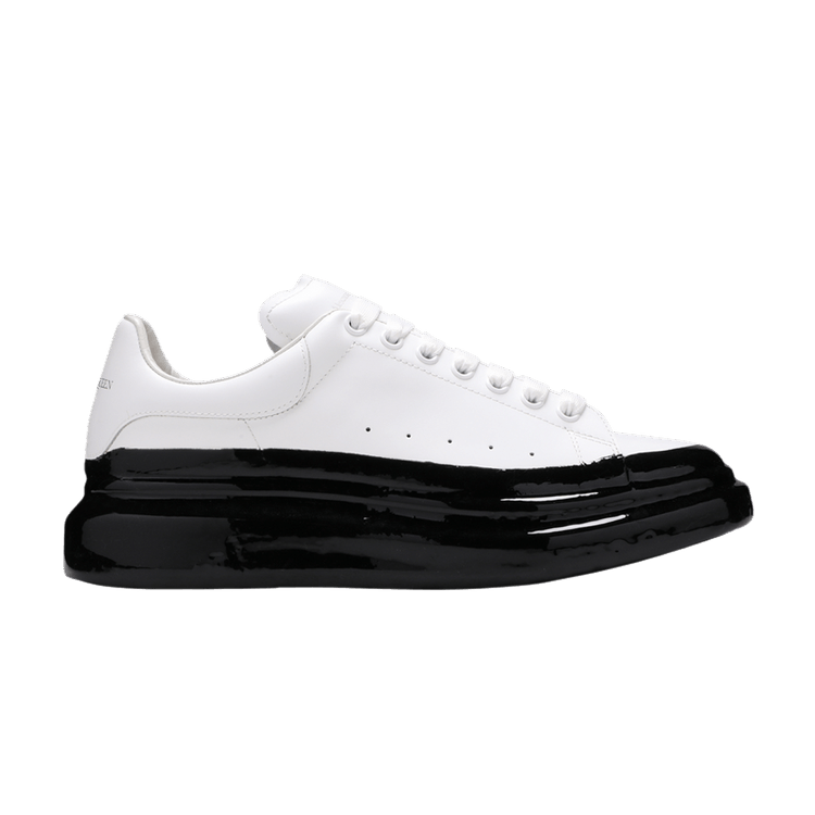Alexander McQueen Oversized Sneaker 'Paint Dipped - White Black'