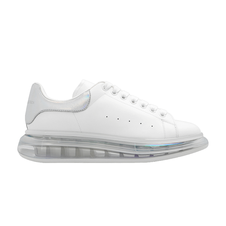 Alexander McQueen Oversized Sneaker 'Transparent Sole - White Iridescent'
