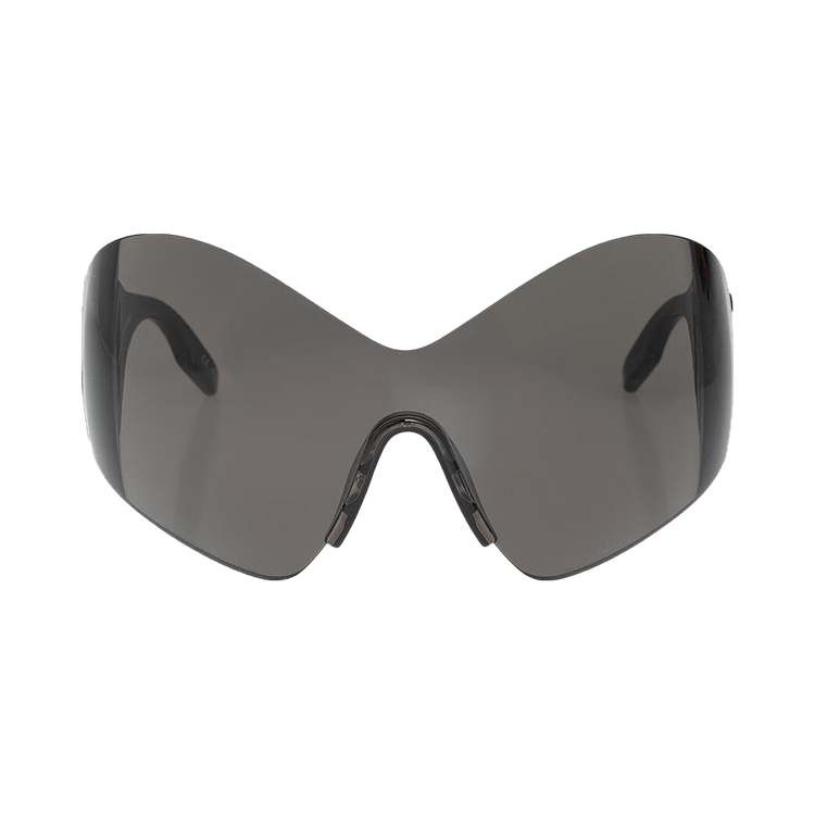 Balenciaga Mask Butterfly Logo Sunglasses 'Black'