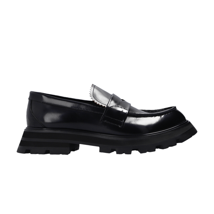 Alexander McQueen Wmns Wander Loafer 'Black' 2021