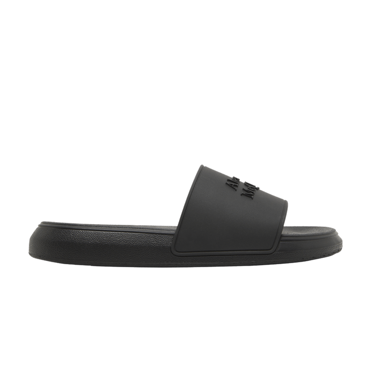 Alexander Mcqueen Wmns Logo Slides 'Black'