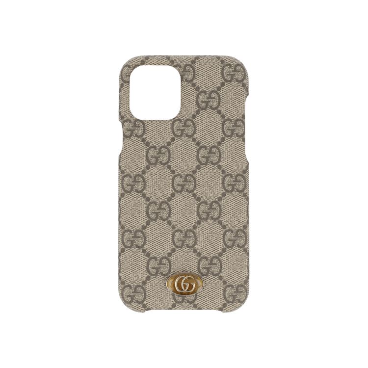Gucci GG Supreme iPhone 12/12 Pro Case 'Tan'