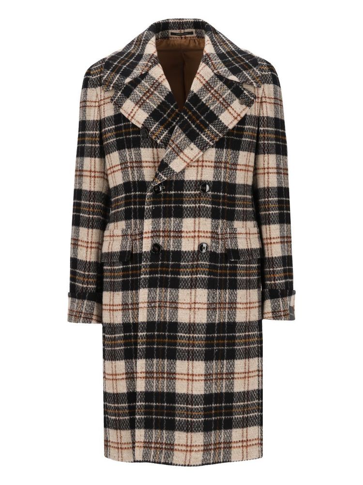 Gabriele Pasini Checked Double-Breasted Coat