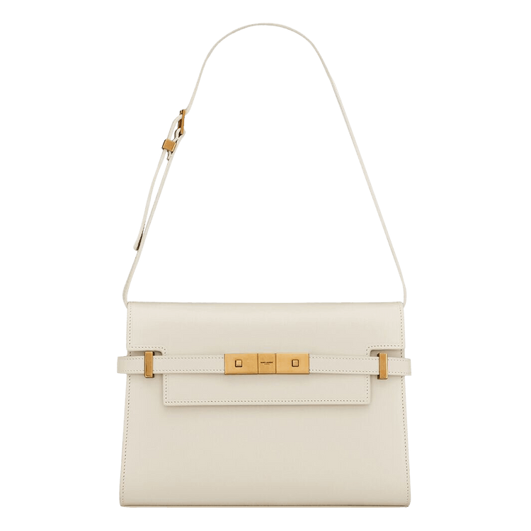 Saint Laurent Manhattan Small Shoulder Bag 'Soft Cream'