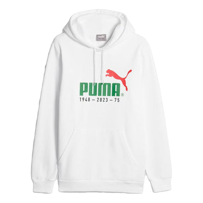PUMA No.1 Logo Celebration Hoodie 'White'