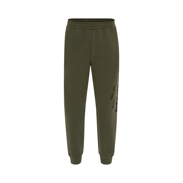 Alexander McQueen Graffiti Joggers 'Khaki'