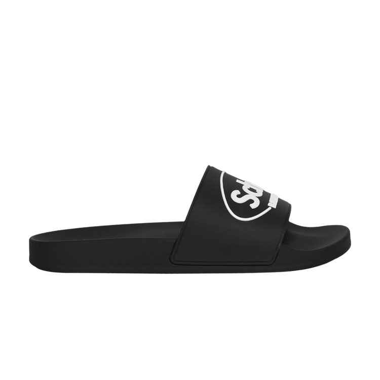 Scholl x Balenciaga Pool Slide 'Black White'