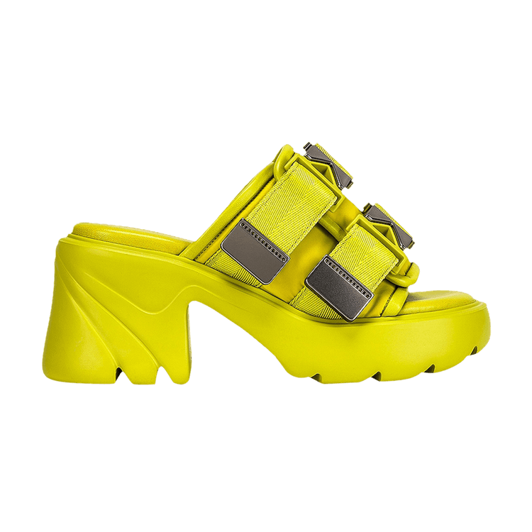Bottega Veneta Wmns Flash Heeled Sandal 'Kiwi'