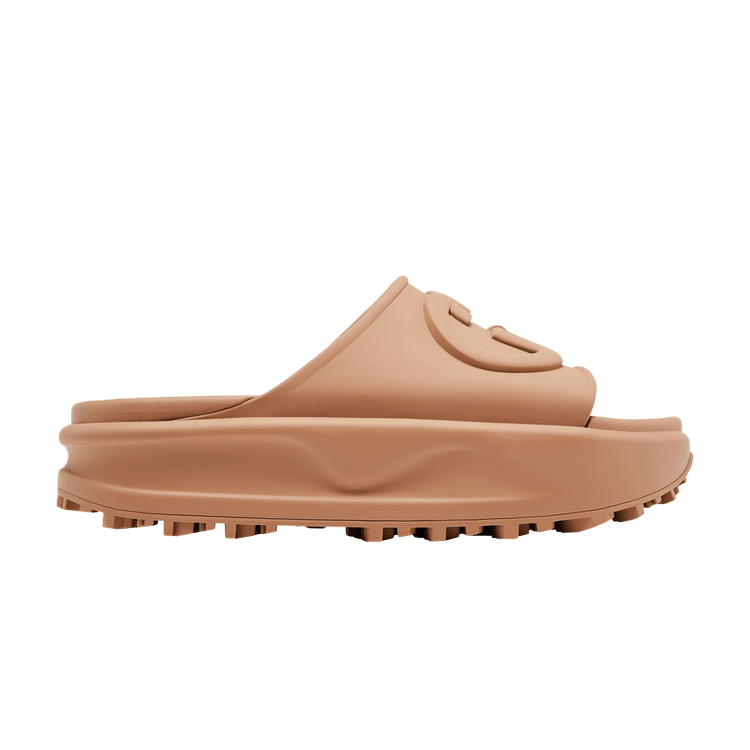 Gucci Wmns Slide Sandal 'Interlocking G - Brown'