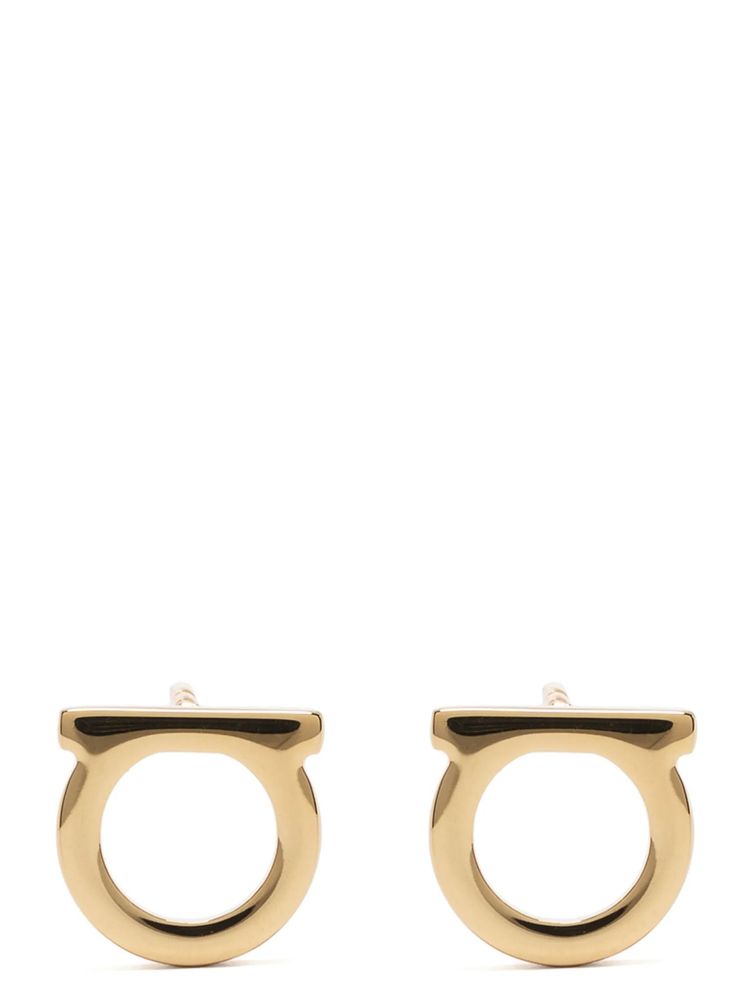 Ferragamo Gancini Small Stud Earrings
