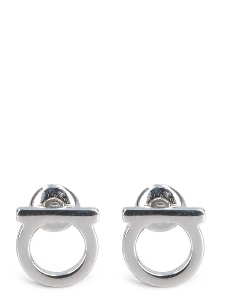 Ferragamo Gancini Stud Earrings