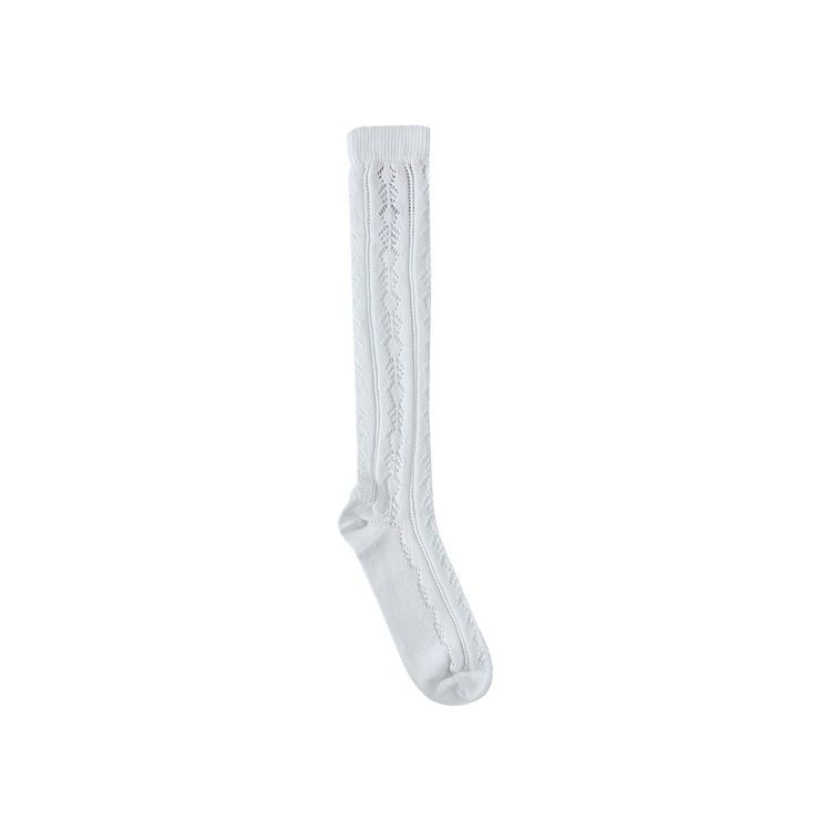 Valentino V Logo Signature Socks 'White'