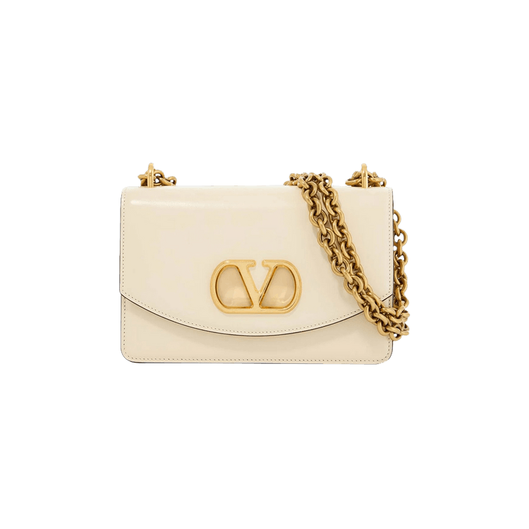 Valentino Small Shoulder Bag 'Butter/White'