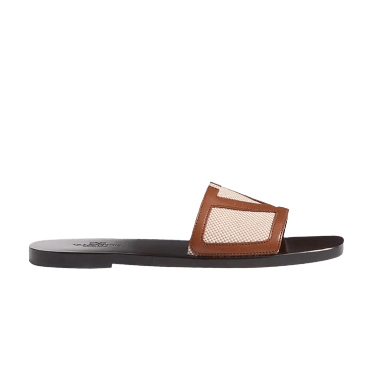 Valentino Viva Superstar Slide 'Natural Tobacco'