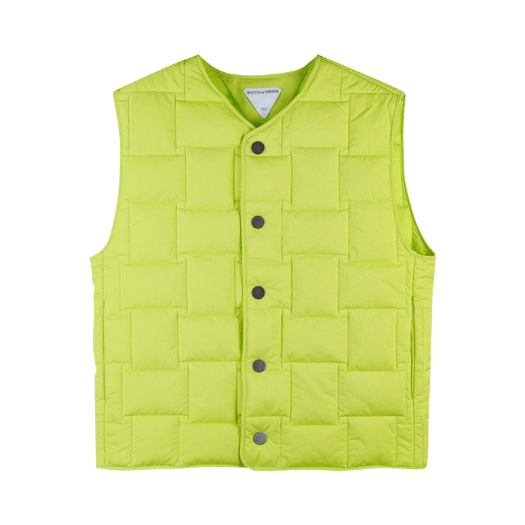 Bottega Veneta Gilet 'Acid Kiwi'