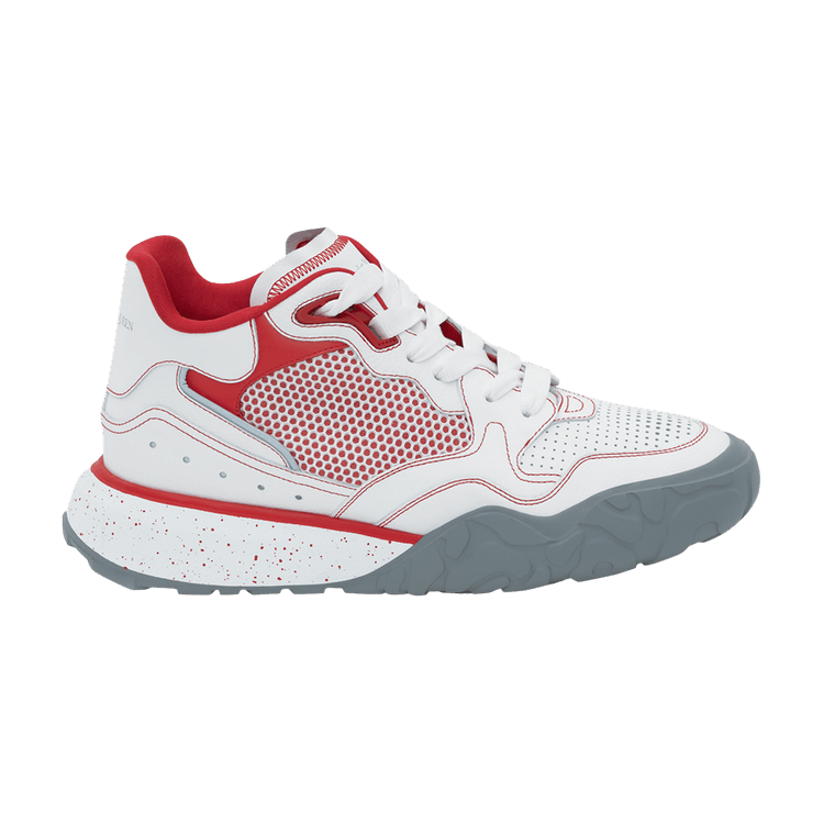 Alexander McQueen Court Trainer 'White Red'