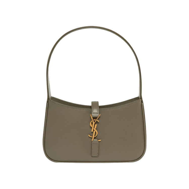 Saint Laurent Le 5 À 7 Mini Hobo Bag 'Strong Moss'