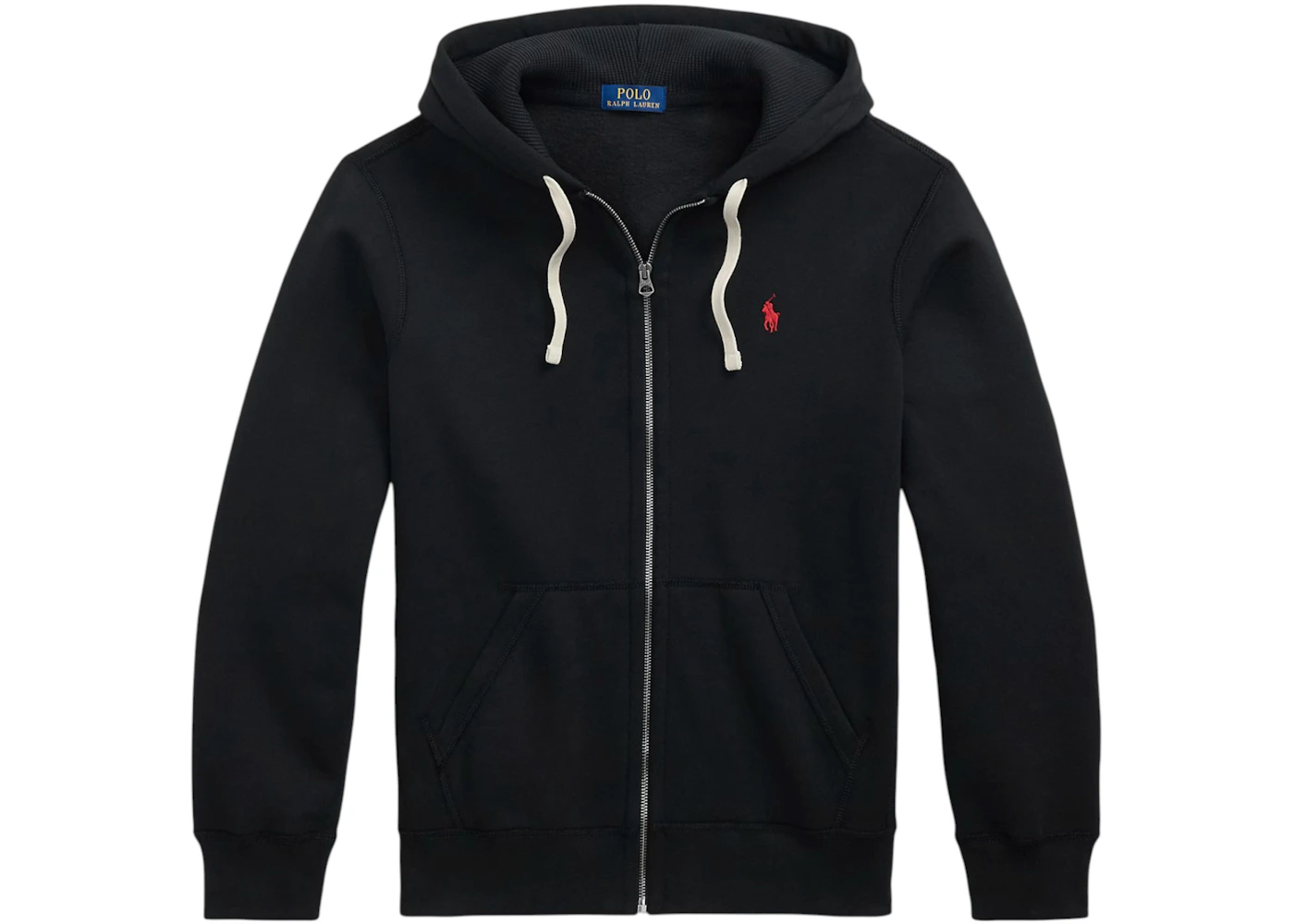 Polo Ralph Lauren Fleece Full-Zip Hoodie Black