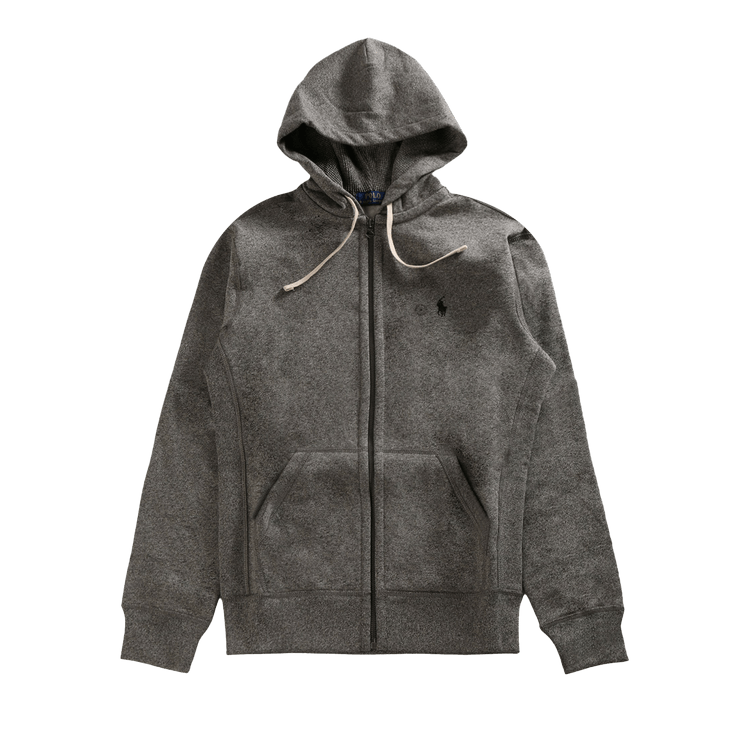 Polo Ralph Lauren Fleece Full-Zip Hoodie 'Ash Grey Heather'