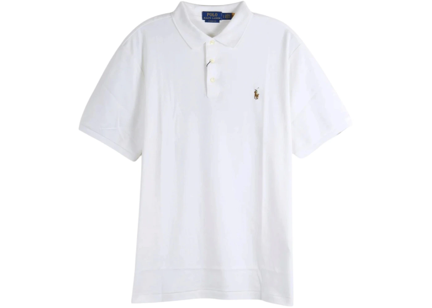 Polo Ralph Lauren Classic Fit Soft Cotton Shirt White