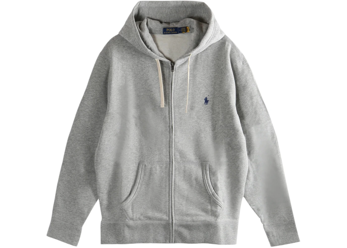 Polo Ralph Lauren Long-Sleeve RL Fleece Full-Zip Hoodie Andover Heather
