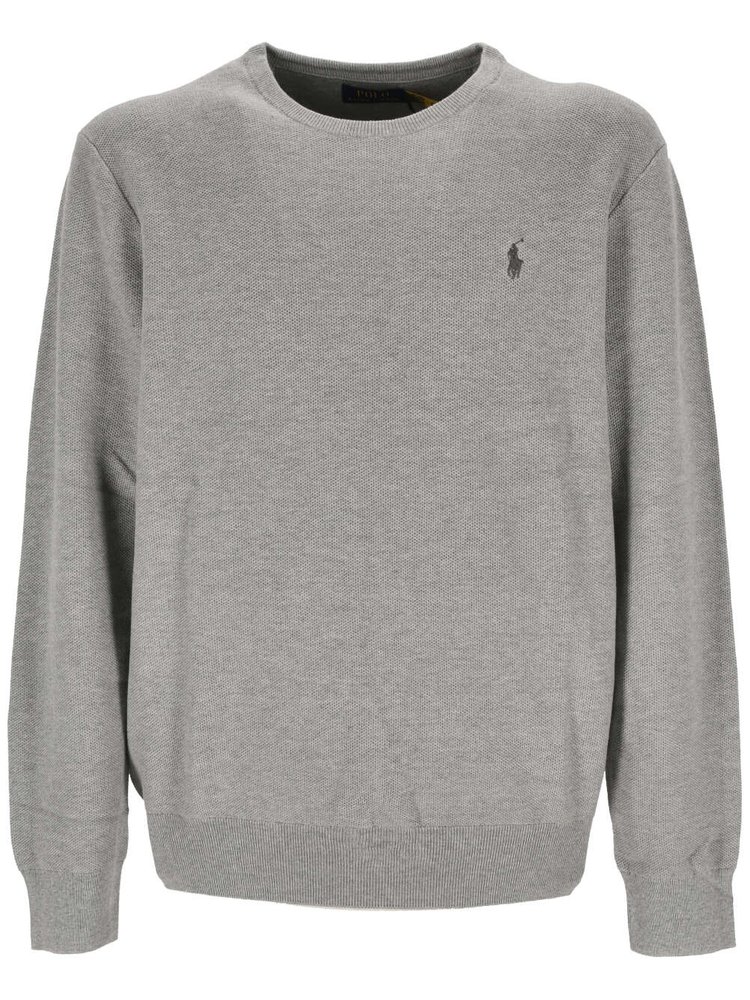 Polo Ralph Lauren Logo Embroidered Crewneck Jumper