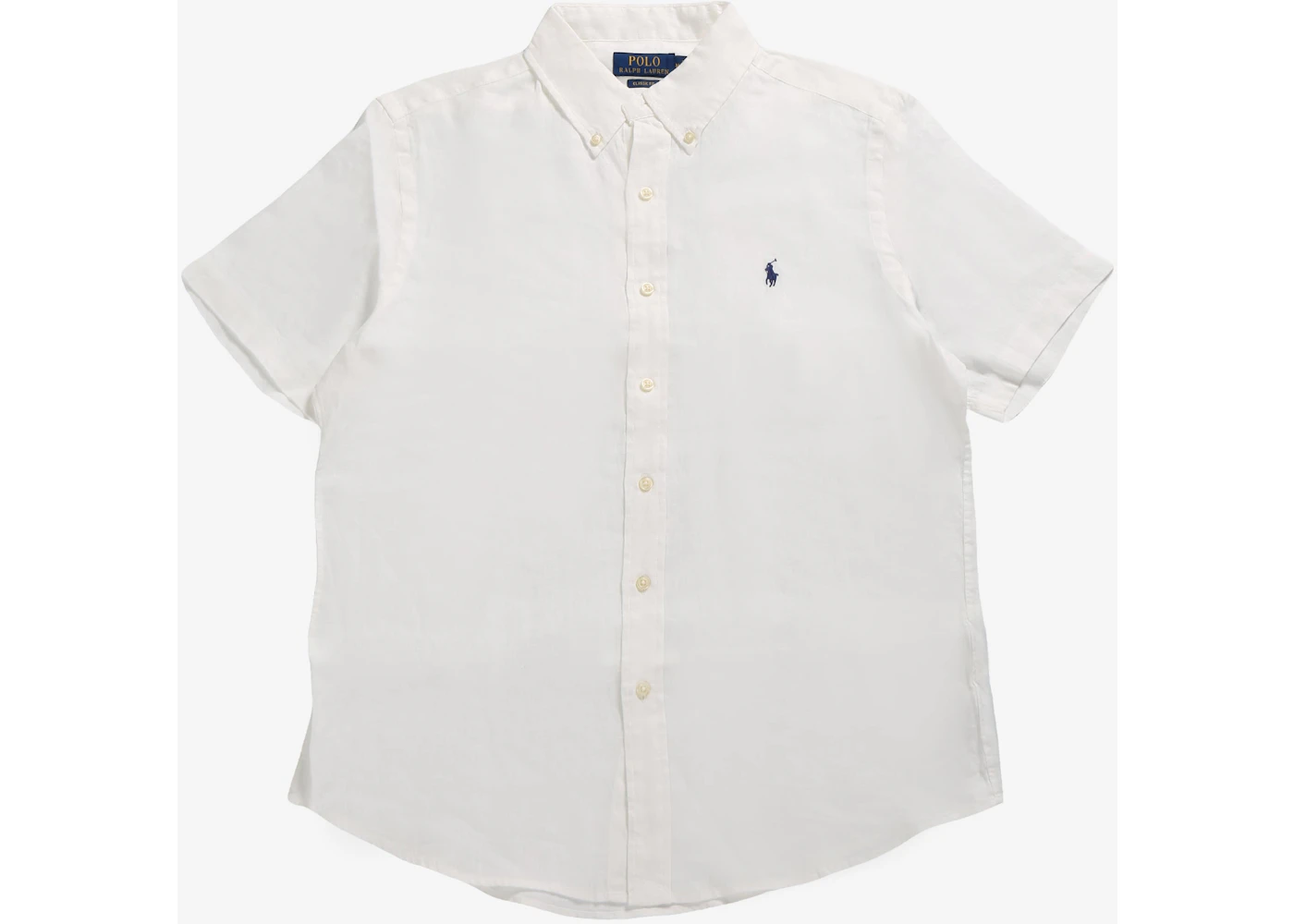 Polo Ralph Lauren Short-Sleeve Slim Fit Mesh Polo Ceramic White
