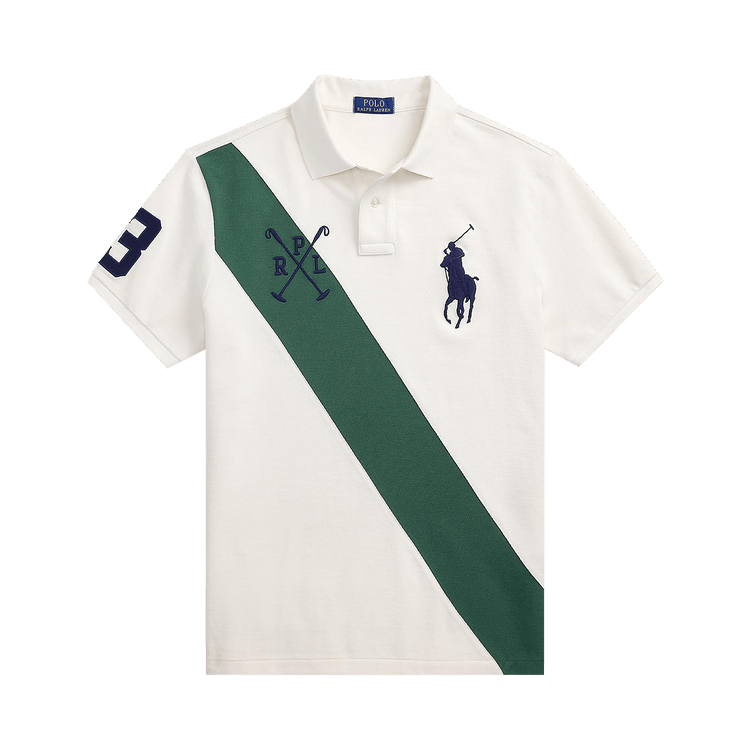 Polo Ralph Lauren Short-Sleeve Basic Mesh Novelty Big Pony Polo 'Nevis/Washed Forest'