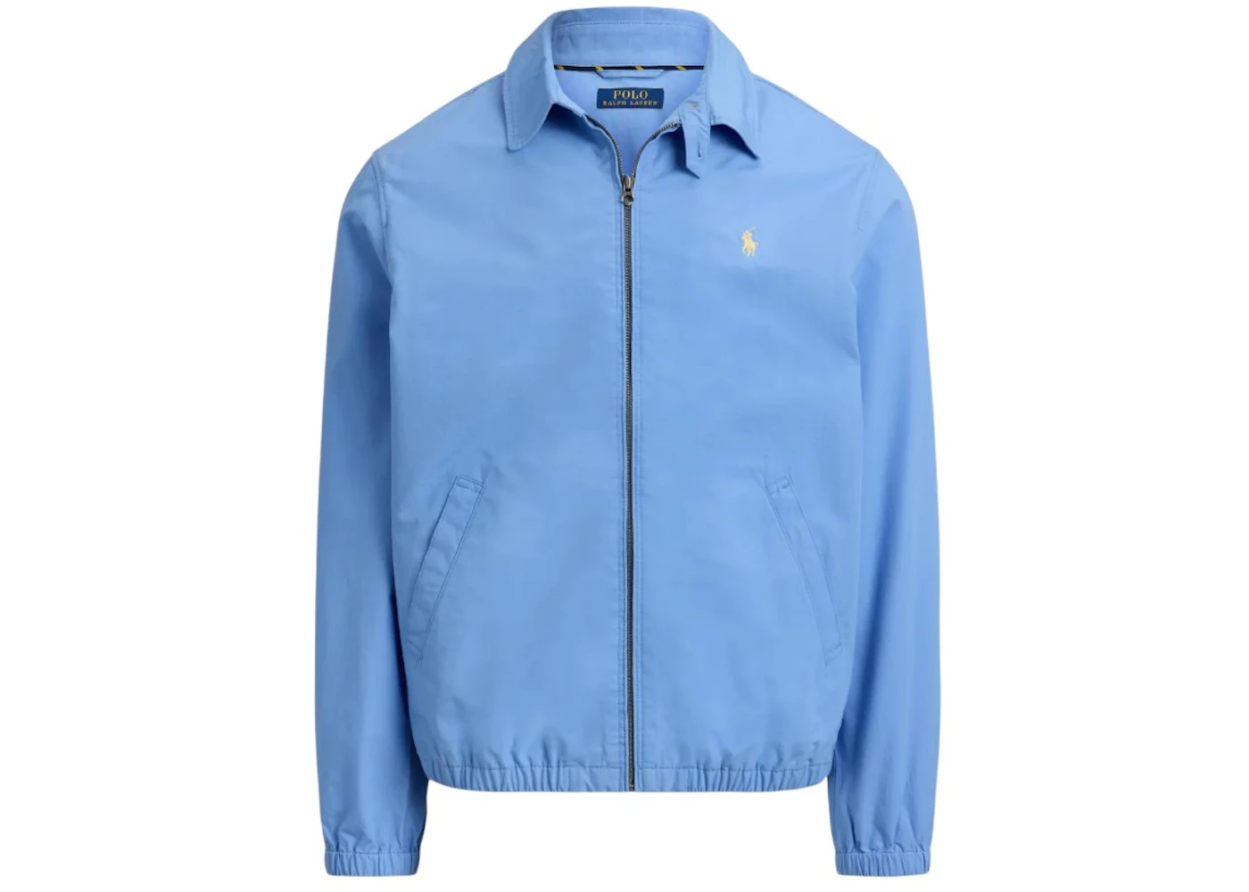 Polo Ralph Lauren Long-Sleeve Cotton Poplin Soft Fade Bayport Windbreaker Jacket Bristol Blue