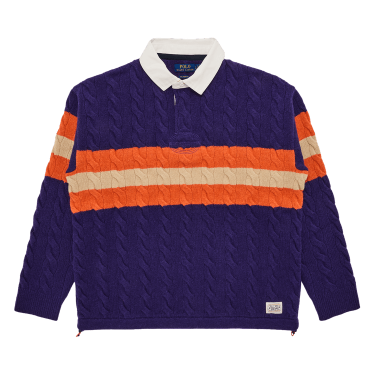 Polo Ralph Lauren Sweater 'Purple Combo'