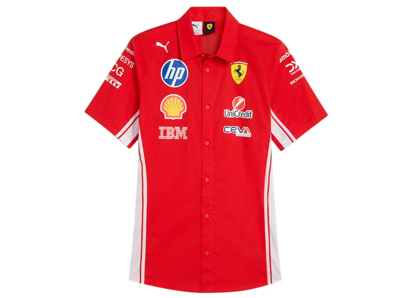 Puma Scuderia Ferrari HP Short Sleeves Shirt Puma Red