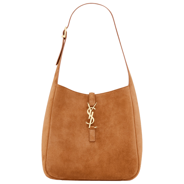 Saint Laurent Le 5 Á 7 Suede Shoulder Bag 'Snuff'