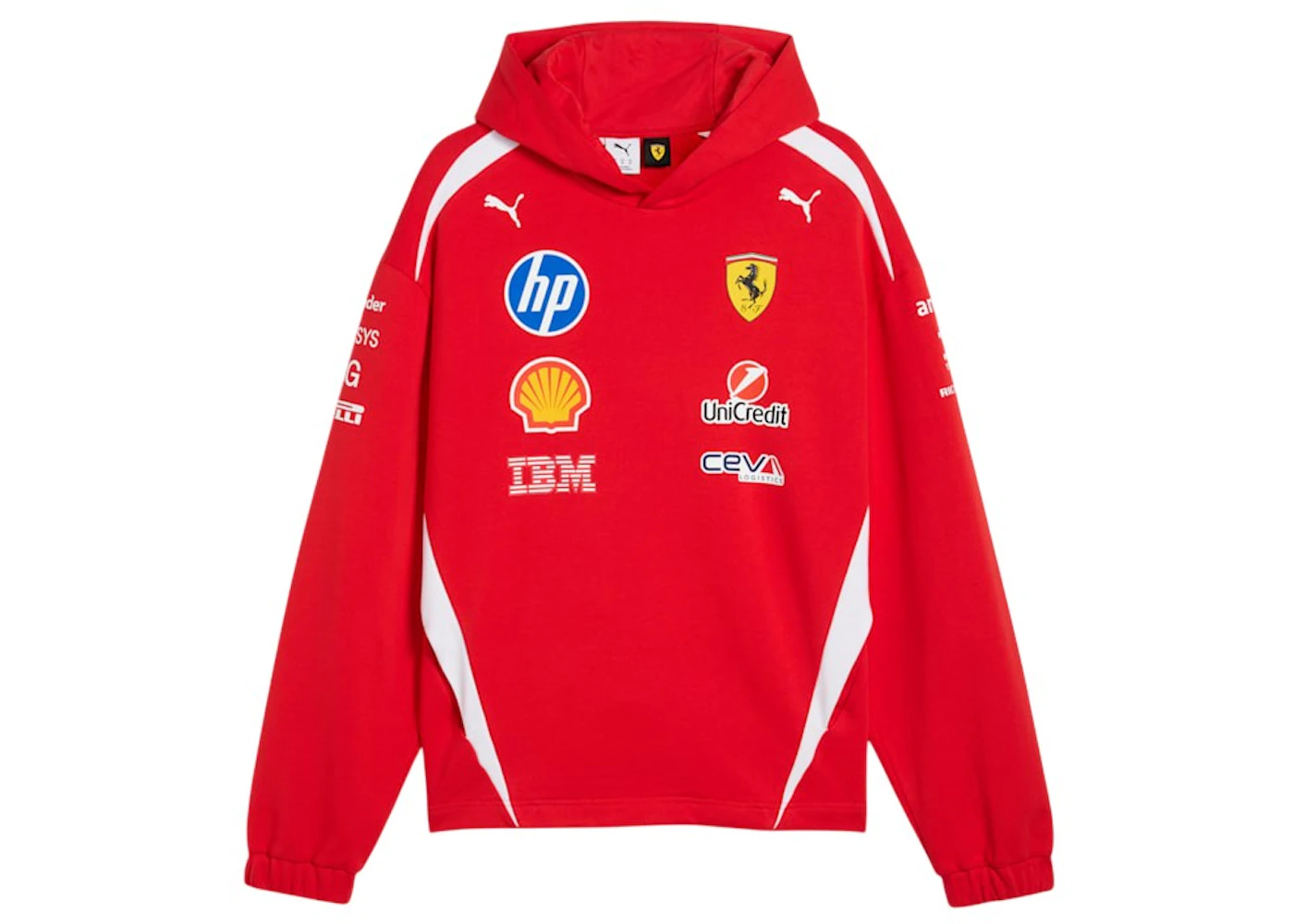 Puma Scuderia Ferrari HP Replica Drivers Authentic Hoodie Puma Red