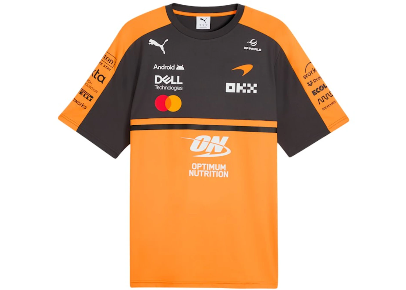 Puma Mclaren Men's Replica T-shirt Papaya