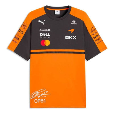 PUMA McLAREN MASTERCARD F1 TEAM Replica Piastri T-Shirt 'Papaya'